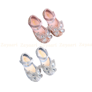 2025 Spring and Autumn New Korean Style Girls Princess Square Saliva Diamond Bow